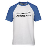 The Airbus A310 Designed Raglan T-Shirts