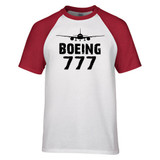 Boeing 777 & Plane Designed Raglan T-Shirts