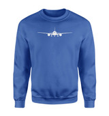 Boeing 777 Silhouette Designed Sweatshirts