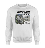 Boeing 777 & GE90 Engine Designed Sweatshirts