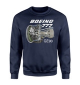 Boeing 777 & GE90 Engine Designed Sweatshirts