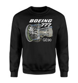 Boeing 777 & GE90 Engine Designed Sweatshirts