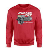 Boeing 757 & Rolls Royce Engine (RB211) Designed Sweatshirts