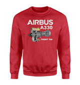 Airbus A330 & Trent 700 Engine Designed Sweatshirts