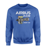 Airbus A330 & Trent 700 Engine Designed Sweatshirts