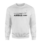The Airbus A380 Designed Sweatshirts