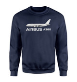 The Airbus A380 Designed Sweatshirts
