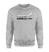 The Airbus A380 Designed Sweatshirts