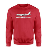 The Airbus A320 Designed Sweatshirts