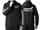 The Airbus A380 Designed Windbreaker Jackets
