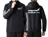 The Airbus A330 Designed Windbreaker Jackets