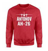 Antonov AN-26 & Plane Designed Sweatshirts
