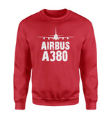 Airbus A380 & Plane Designed Sweatshirts