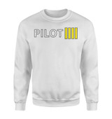 Pilot & Stripes (4 Lines) Designed Sweatshirts