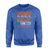 Airline Pilot Label Designed Sweatshirts