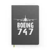 Boeing 747 & Plane Designed Notebooks