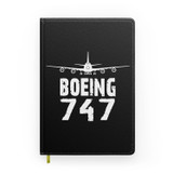 Boeing 747 & Plane Designed Notebooks