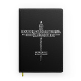 Propeller Shape Aviation Alphabet Designed Notebooks