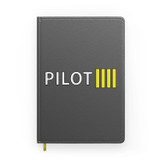 Pilot & Stripes (4 Lines) Designed Notebooks