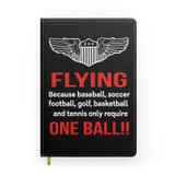 Flying One Ball Designed Notebooks