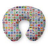 220 World's Flags Travel & Boppy Pillows