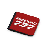 Boeing 737 & Text Designed Wallets