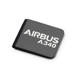 Airbus A340 & Text Designed Wallets