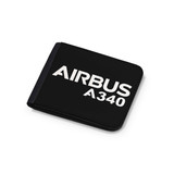 Airbus A340 & Text Designed Wallets