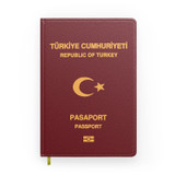 Turkey Passport Designed Notebooks