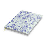 Amazing Drawings of Old Aircrafts Designed Notebooks