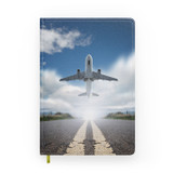 Taking Off Aircraft Designed Notebooks