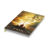 Ready for Departure Passenger Jet Designed Notebooks
