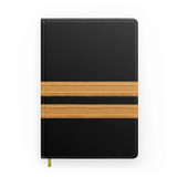 Customizable Name & Pilot Epaulette (4,3,2 Lines) Designed Notebooks