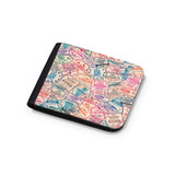 Passport Stamps Designed Wallets