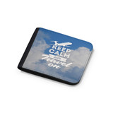 Keep Calm and Travel On Designed Wallets
