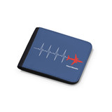 Aviation Heartbeats Designed Wallets