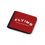 Flying All Around The World Designed Wallets