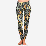 Volume 2 Super Colourful Airplanes Designed Women Leggins