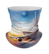 Airliner Jet Cruising over Clouds Designed Full Face & Ski Masks