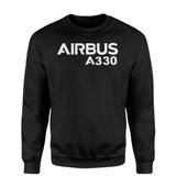 Airbus A330 & Text Designed Sweatshirts