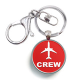 Crew & Circle Designed Circle Key Chains