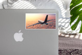 Super Cruising Airbus A380 over Clouds Designed Stickers