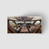 Boeing 747 Cockpit Designed Stickers