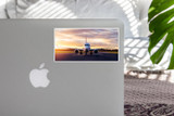 Face to Face with Boeing 737-800 During Sunset Designed Stickers