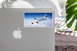 Cruising Lufthansa's Boeing 747 Designed Stickers