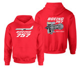 Boeing 757 & Rolls Royce Engine (RB211) Designed Double Side Hoodies