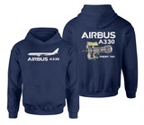 Airbus A330 & Trent 700 Engine Designed Double Side Hoodies