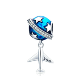 925 Silver Sterling High Quality Stars & Airplane Themed Necklaces