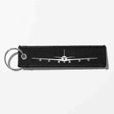 Boeing 707 Silhouette Designed Key Chains