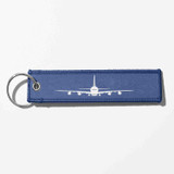 Airbus A380 Silhouette Designed Key Chains